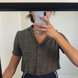 Pacsun button up top